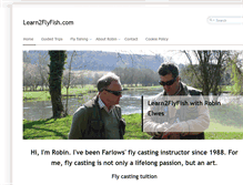 Tablet Screenshot of learn2flyfish.com